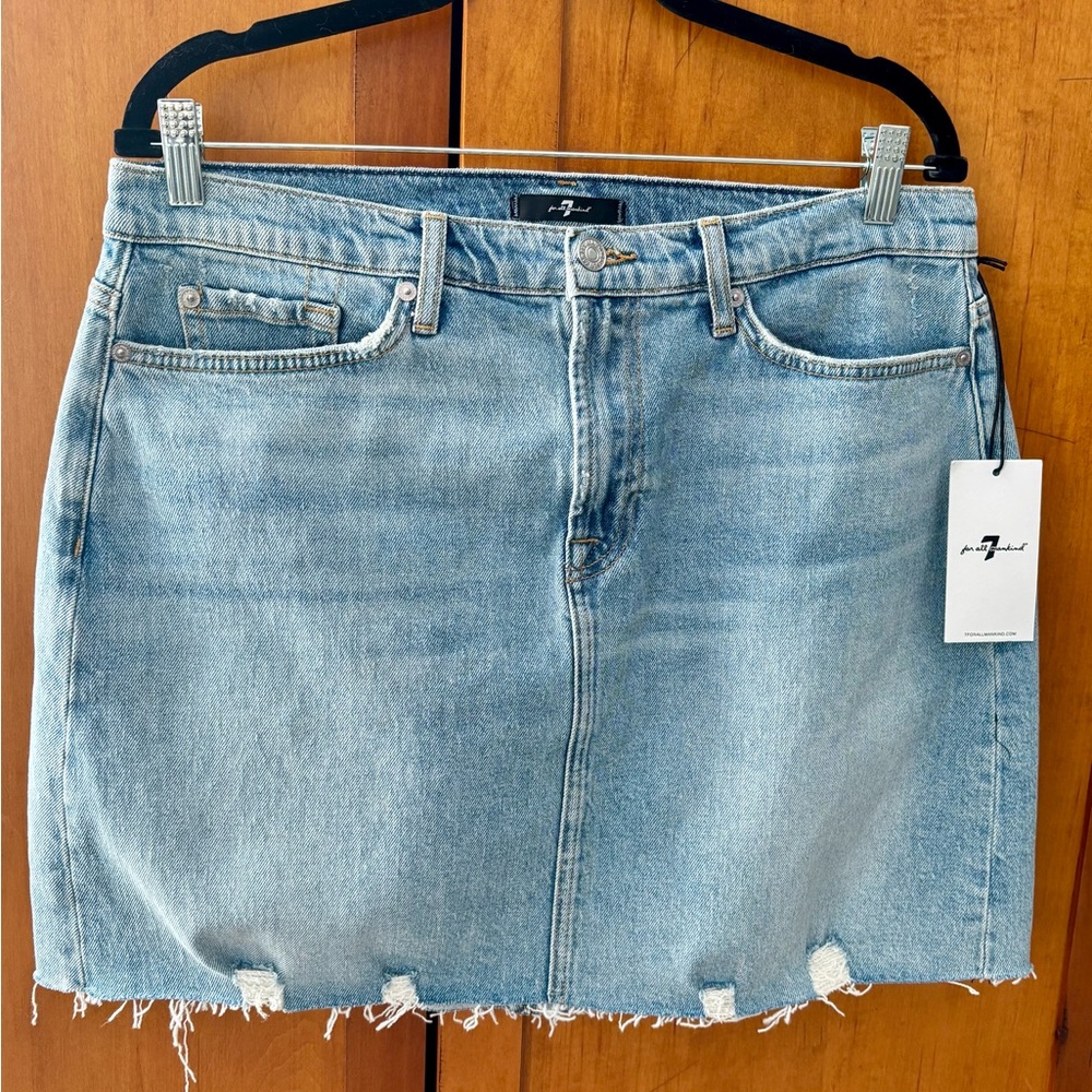 7 For All Mankind Light Blue Denim